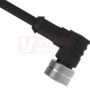 MQDC1-560RA kabel připojovací PUR, zásuvka M12 úhlová 5pin, 18 m (3072649)