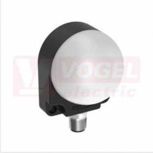 K50FLGRY2NQ EZ-light K50FL, světelná signalizace, barvy ZE, RU, ŽL, 18-30V DC, plochá montáž, zapojení NPN, rozměr pr.50xv76xš44,6mm, připojení M12/4pin, IP67/69 (3083444)