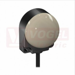 K50FAPFF100GRYC4Q EZ-light K50, světelná signalizace, barvy ZE, RU, 12-30V DC, plochá montáž, rozsah 100mm, zapojení PNP, rozměr pr.50xv76xš44,6mm, připojení M12/5pin, IP67/69 (3091234)