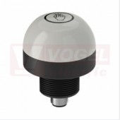 K50ABT2XGHQ EZ light K50, světelná signalizace s dotykovým senzorem, barva žádná-neaktivní, ZE-aktivované, 12-30V DC, zapojení bipolární (NPN a PNP), rozměr pr.50xv66mm, mont.závit M30x1,5mm, připojení M12/5pin, IP67/69 (3096731)