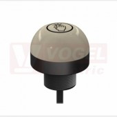 K50ABT2XGH EZ light K50, světelná signalizace s dotykovým senzorem, barva žádná-neaktivní, ZE-aktivované, 12-30V DC, zapojení bipolární (NPN a PNP), rozměr pr.50xv55mm, mont.závit M30x1,5mm, připojení kabel PVC 2m, IP67/69 (3096743)