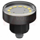 VÝROBA UKONČENA WL50-2Q osvětlení pracovního prostoru bodové světlo 50mm, 12-30V DC, barva bílá, 185lumen, 6500K, difuzor polykarbonát čirý, montážní závit M30x1,5, konektor M12/4pin, tělo černé, rozměr	50,0x47,5mm, IP67/69 (3085375)VÝROBA UKONČENA