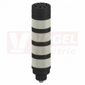TL50WGYBAQ světelný sloup TL50, barva BÍ, ZE, ŽL, MO + akus.signalizace, 18-30V DC, 24V AC, mont.závit M30x1,5mm, rozměr pr.50xv241,5mm, IP50, připojení M12/8pin (3010759)