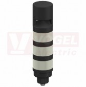 TL50BGRAOSQ světelný sloup TL50, barva MO,ZE,RU + alarm 99dB, 18-30V DC, 24V AC, mont.závit M30x1,5mm, rozměr pr.50xv238mm, IP67, připojení M12/5pin (3086745)