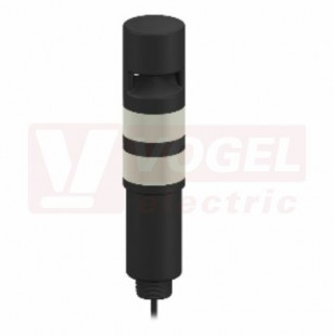 TL50ZRBALS3 světelný sloup TL50, barva MO, RU + akus.signalizace, 100-240V AC, mont.závit M30x1,5mm, rozměr pr.50xv243,4mm, IP67, připojení kabelem 2m (3094663)