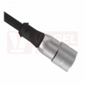 MQDC-306 kabel připojovací 3pin, zásuvka 1/2" přímá, 1.8 m, PVC (3045137)