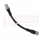 MQDEC-420SS kabel propojovací PVC, zásuvka M12 přímá 4pin, 6,1 m (3047634)