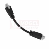 LQMAEC-330SS kabel oboustranný pro WLB, 3pin zásuvka přímá + 4 pin zásuvka přímá 9,10m (3086428)