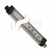 WLS28-2CW145XQ osvětlení pracovní plochy 12-30V DC, barva bílá kaskádovatelná, 400lumen, 6500K, difuzor polykarbonát čirý, konektor M12/4pin, tělo hliník, rozměr 	194x28x20,9mm, IP50 (3087794)