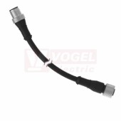 MQDEC-430SS kabel propojovací PVC, zásuvka M12 přímá 4pin, 9,1 m (3072154)