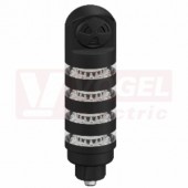 TL50BLR2Q světelný sloup TL50BL, barva RU, extrem.intenzita světla, 12-30V DC, 24V AC, mont.závit M30x1,5mm, rozměr pr.50xv73,6mm, IP67, připojení M12/4pin (3020240)
