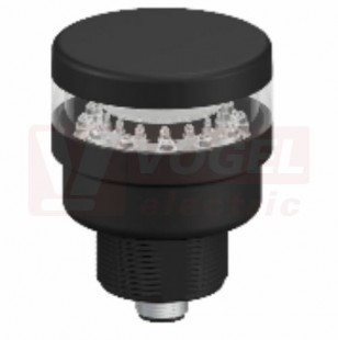 TL50BLGQ světelný sloup TL50BL, barva ZE, extrem.intenzita světla, 12-30V DC, 24V AC, mont.závit M30x1,5mm, rozměr pr.50xv73,6mm, IP67, připojení M12/4pin (3025770)