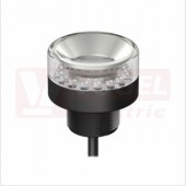 K50BLGA230 EZ-light K50 Beacon, světelná signalizace, barvy ZE - viditelné na denním světle, rotující, 100-250V AC, zapojení PNP, rozměr pr.50xv49mm, mon.závit M30x1,5mm, připojení kabelem 2m, IP67/69 (3030149)