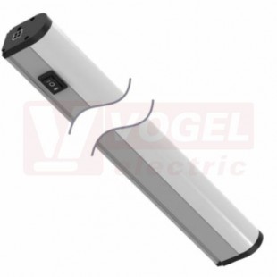 WLB32ZC570PBQMB průmyslové LED světlo WLB32, 85-264V AC, barva bílá kaskádovatelná, 1500lumen, 5000K, difuzní, tělo hliník, kabel UL cert., integrovaná QD, 3pin + vypínač I-O-II, rozměr 		580x32,0x46,0mm, IP50 (3087494)