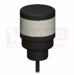 TL50HY světelný sloup TL50H, barva ŽL, vyšší intenzita světla, 18-30V DC, 24V AC, mont.závit M30x1,5mm, rozměr pr.50xv80,1mm, IP67, připojení kabelem 2m (3025922)