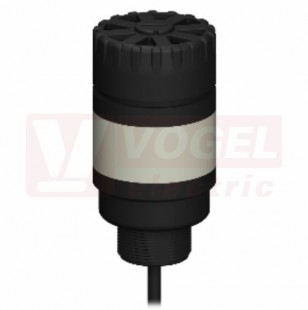 TL50RAQP světelný sloup TL50, barvy RU + akus.signalizace, 18-30V DC, 24V AC, mont.závit M30x1,5mm, rozměr pr.50xv111mm, IP50, připojení pigtail (kabel 150mm + konektor M12) (3083227)