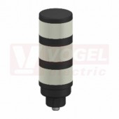 TL50WYGQ světelný sloup TL50, barva BÍ, ŽL, ZE, 18-30V DC, 24V AC, mont.závit M30x1,5mm, rozměr pr.50xv169,9mm, IP67, připojení M12/4pin (3012973)
