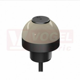 K50LGRA1YN EZ-light K50L, světelná signalizace, barvy ZE, RU se zvuk.signálem (stálý tón), 18-30V DC, zapojení NPN, rozměr pr.50xv57mm, mon.závit M30x1,5mm, připojení kabelem 2m, IP50 (3078838)