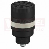 TL50CRAQ světelný sloup TL50, barva RU + akus.signalizace, 12-30V DC, 24V AC, mont.závit M30x1,5mm, rozměr pr.50xv104,5mm, IP50, připojení M12/4pin (3091346)