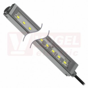 WLS28-2XW430S osvětlení pracovní plochy 12-30V DC, barva světla bílá, 1200lumen, 6500K, difuzor polykarbonát čirý, kabel 2m, tělo hliník, rozměr 464,5x28x20,9mm, IP65/IP67/IP69 (3088036)