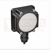 K80L4GRYB1PQPMA EZ light K80F, světelná signalizace, barva ZE, RU, ŽL MO 18-30V DC, plochá montáž, zapojení PNP, rozměr d93,1xv80,9xš41,7mm, připojení pigtail (kabel PUR 150mm + konektor M12) IP67 (3078683)