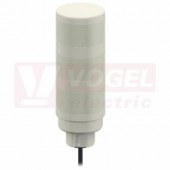 TL50GYRAC TL50 světelný sloup TL50H, barva ZE, ŽL, RU + alarm, vyšší intenzita světla, 18-30V DC, 24V AC, barva těla šedá, mont.závit M30x1,5mm, rozměr pr.50xv192,4mm, IP50, připojení kabelem 2m (3015130)