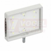 WLAW105X180Q osvětlení pracovní plochy WLA Area, 12-30V DC, barva studená bílá, 550lumen, 6500K, konektor M12/4pin, barva těla šedá, rozměr 129,9x180,1x25,8mm, IP69K (3017605)