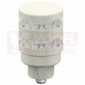 TL50BLYRQ světelný sloup TL50BL, barva ŽL, RU,  extrem.intenzita světla, 12-30V DC, 24V AC, šedé tělo, mont.závit M30x1,5mm, rozměr pr.50xv99,4mm, IP67, připojení M12/4pin (3029034)