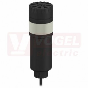 TL50ZRAQP světelný sloup TL50H, barva RU + alarm, vyšší intenzita světla, 100-240V AC, mont.závit M30x1,5mm, rozměr pr.50xv179,6mm, IP50, připojení pigtail (kabel 150mm + konektor M12) (3032756)