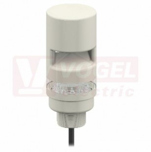 TL50BLR2AOS3 světelný sloup TL50BL, barva RU záblesk,  extrem.intenzita světla, 12-30V DC, 24V AC, mont.závit M30x1,5mm, rozměr pr.50xv133,3mm, IP67, připojení kabelem 2m (3093321)