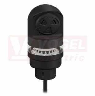 TL50BLG2ALS3 světelný sloup TL50BL, barva ZE záblesk + alarm, extrem.intenzita světla, 12-30V DC, 24V AC, mont.závit M30x1,5mm, rozměr pr.50xv119,2mm, IP67, připojení kabelem 2m (3096391)