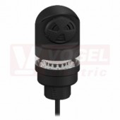 TL50BLG2ALS3 světelný sloup TL50BL, barva ZE záblesk + alarm, extrem.intenzita světla, 12-30V DC, 24V AC, mont.závit M30x1,5mm, rozměr pr.50xv119,2mm, IP67, připojení kabelem 2m (3096391)