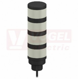 TL50BGYR světelný maják TL50, barvy MO, ZE, ŽL, RU, 18-30V DC, mont.závit M30x1,5mm, rozměr pr.50xv202,2mm, IP67, připojení kabel 2m (3083223)