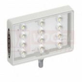 WLAW105X180L11Q osvětlení pracovní plochy WLA Area, 12-30V DC, barva bílá+ 11° čočka, 550lumen, 6500K, konektor M12/4pin, barva těla šedá, rozměr 129,9x180,1x25,8mm, IP69K (3018243)