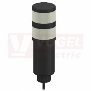 TL50HZGR světelný sloup TL50H, barva ZE, RU, vyšší intenzita světla, 100-240V AC, mont.závit M30x1,5mm, rozměr pr.50xv189,4mm, IP67, připojení kabelem 2m (3034775)