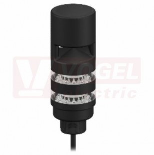 TL50BLGRAOS4Q světelný maják TL50, barva ZE, RU + alarm Staccato, extrem.intenzita světla, 12-30V DC, 24V AC, mont.závit M30x1,5mm, rozměr pr.50xv167,4mm, IP67, připojení M12/4pin (3084661)