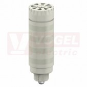 TL50CBGYRAQ světelný sloup TL50, barva MO, ZE, ŽL, RU + akus.signalizace, 12-30V DC, 24V AC, mont.závit M30x1,5mm, rozměr pr.50xv181,9mm, IP50, připojení M12/8pin (3091349)