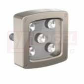 WLC90WGL30RQ LED pracovní osvětlení WLC90 12-30V DC, chemicky odolné, barva bílá, 700lumen, 6500K, konektor M12/4pin,difuzor čirý, 30° čočka, tělo hliník, zadní východ, rozměr 91,0x89,0x49,2mm, 	IP67/IP68/IP68g/IP69 (3086541)