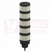 TL50WBGYR světelný maják TL50, barvy BÍ, MO, ZE, ŽL, RU, 18-30V DC, mont.závit M30x1,5mm, rozměr pr.50xv242,2mm, IP67, připojení kabel 2m (3083225)