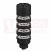 TL50BLGRAQ světelný sloup TL50BL, barva ZE, RU + alarm, extrem.intenzita světla, 12-30V DC, 24V AC, mont.závit M30x1,5mm, rozměr pr.50xv130,3mm, IP50, připojení M12/4pin (3019261)
