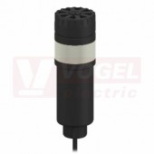 TL50ZBRA světelný sloup TL50, barva MO, RU + akus.signalizace, 100-240V AC, mont.závit M30x1,5mm, rozměr pr.50xv220,3mm, IP50, připojení kabelem 2m (3094664)
