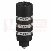 TL50BLGYRAQ světelný sloup TL50BL, barva ZE, ŽL, RU + alarm, extrem.intenzita světla, 12-30V DC, 24V AC, mont.závit M30x1,5mm, rozměr pr.50xv156,1mm, IP50, připojení M12/5pin (3019262)