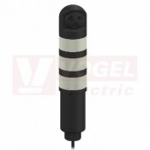 TL50ZGYRALS světelný sloup TL50, barva ZE, ŽL, RU + akus.signalizace, 100-240V AC, mont.závit M30x1,5mm, rozměr pr.50xv284,1mm, IP67, připojení kabelem 2m (3035696)