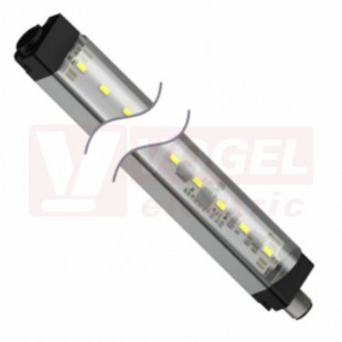 WLS28-2XW1130L25XQ osvětlení pracovní plochy 12-30V DC, barva světla bílá, 2400lumen, 6500K, difuzor akrylát čirý, čočky 25°, konektor M12/4pin, tělo hliník, rozměr 1173x28x 32,2mm, IP50 (3088025)