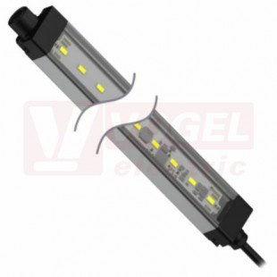 WLS28-2CW1130DX osvětlení pracovní plochy 12-30V DC, barva bílá kaskádovatelná, 2400lumen, 6500K, difuzor polykarbonát rozptýlený, tělo hliník, kabel 2m, rozměr 1178,5x28x20,9mm, IP50 (3087769)