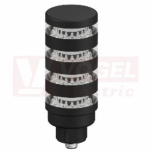 TL50BLGRYBQ světelný sloup TL50BL, barva ZE, RU, ŽL, MO, extrem.intenzita světla, 12-30V DC, 24V AC, mont.závit M30x1,5mm, rozměr pr.50xv151mm, IP67, připojení M12/5pin (3086379)