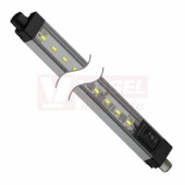 WLS28-2CW1130DXPBQ osvětlení pracovní plochy 12-30V DC, barva bílá kaskádovatelná, 2400lumen, 6500K, difuzní, konektor M12/4pin, tělo hliník + vypínač I-O-II, rozměr 	1211x28x25mm, IP50 (3087825)