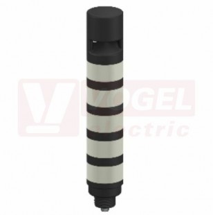 TL50GYRBWAOS3Q světelný maják TL50, barva ZE, ŽL, RU, MO, BÍ + alarm - přerušovaný 99dB, 12-30V DC, 24V AC, mont.závit M30x1,5mm, rozměr pr.50xv319,4mm, IP67, připojení M12/8pin (3087361)