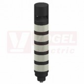 TL50GYRBWAOS3Q světelný maják TL50, barva ZE, ŽL, RU, MO, BÍ + alarm - přerušovaný 99dB, 12-30V DC, 24V AC, mont.závit M30x1,5mm, rozměr pr.50xv319,4mm, IP67, připojení M12/8pin (3087361)