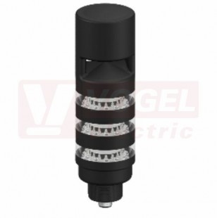 TL50BLGY2R1AOSQ světelný sloup TL50BL, barva ZE svítí, ŽL bliká, RU rotuje + alarm, extrem.intenzita světla, 12-30V DC, 24V AC, mont.závit M30x1,5mm, rozměr pr.50xv193,2mm, IP67, připojení M12/5pin (3085749)